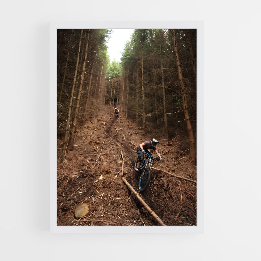 Poster Ride in the Wild – affiche Cyclisme (vue 3)